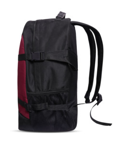Track Field <b>Backpack</b> <b>Black</b> Maroon Polyester 600D Oxford Eco-Friendly Waterproof Hiking Zipper Closure Sport Durable - Product Image 2