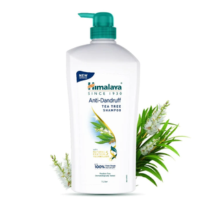 Champú herbal natural enriquecido con aceite de árbol de té diseñado para el control de la caspa, comodidad del cuero cabelludo, fortalecimiento del cabello y limpieza suave. - Product Image 1