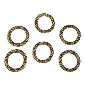 Elegante Anillo de Servilleta de Metal Tradicional, Perfecto para Cenas Festivas y Eventos Culturales - Product Image 3