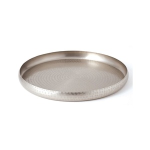 Plateau multifonction en acier durable, conçu pour le service alimentaire quotidien, avec une manipulation fiable et une présentation élégante en cuisine - Product Image 1