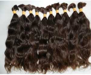 CHENNAI 100% cheveux vierges indiens Remy cheveux humains en vrac non transformés - Product Image 4