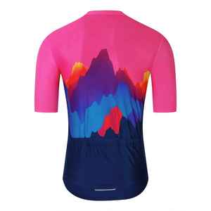 Maillot de cyclisme respirant personnalisé 2026 en gros, fabricant OEM, impression par transfert thermique, uniforme de cyclisme 100 % polyester pour hommes - Product Image 2