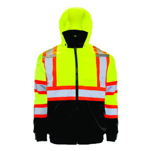 Veste réfléchissante haute visibilité pour travaux industriels, projets de construction et sécurité routière - Product Image 5