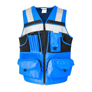 Gilet de sécurité personnalisé avec logo imprimé, nouvelle conception, sur mesure, pour la construction et la protection professionnelle - Product Image 1
