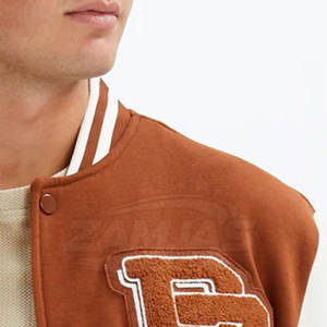 Veste d'hiver pour homme à manches longues, dernier design, haute qualité, best-seller, veste de baseball personnalisée - Product Image 5