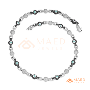 Moissanite Necklace Iced Out Link Chain 925 Sterling Silver Luxury Hip Hop Jewelry for Men Women <b>Gift</b> - Product Image 4