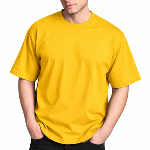 T-shirt pour homme de haute qualité 100% coton, fournisseur du Bangladesh, col rond, manches courtes, séchage rapide, commandes en gros - Product Image 3