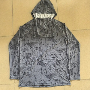 Sudadera de Pesca Personalizada con Diseño Gris de Manga Larga de Secado Rápido, Sudadera de Pesca Sublimada para Torneos, Camiseta de Pesca de Secado Rápido para Hombre - Product Image 5