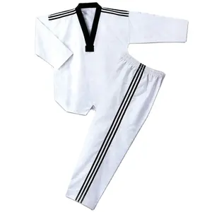 Uniforme de Taekwondo pour Adultes Logo Personnalisé Léger Ultra Léger Coton Polyester Arts Martiaux Gi Durable Respirant - Product Image 1