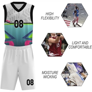 Uniforme de Baloncesto para Hombre, Ligero y Duradero, de Alta Calidad, Nuevo, a la Moda, Cómodo y de Venta Caliente - Product Image 4