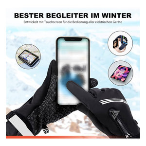 Winter <b>Warm</b> <b>Gloves</b> Touchscreen Cold Weather Driving <b>Gloves</b> Windproof Anti-Slip Sports <b>Gloves</b> For Cycling Running Hiking Unisex - Product Image 5