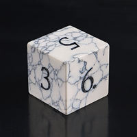 Dés de jeu D&D en pierres précieuses résistantes à l'usure et aux rayures, ensemble de 7 pièces, cubes de jeu polyédriques écologiques pour jeux de société de bureau
