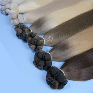 Los mejores vendedores de cabello: Extensiones de cabello 100% natural de lujo con cutícula intacta, suaves y sedosas en todos los colores, cabello virgen vietnamita. - Product Image 2