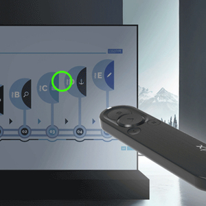 [โชซ์ เทคโนโลยี] X-Pointer IMAGEPOINTER รีโมทคอนโทรลไร้สายสำหรับจอ LCD พร้อมเลเซอร์ขยายภาพ - Product Image 4