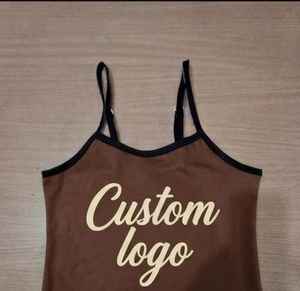 2026 New Design <b>Spaghetti</b> <b>Strap</b> <b>Top</b> Eco-Friendly Women’s Summer Apparel - Product Image 3