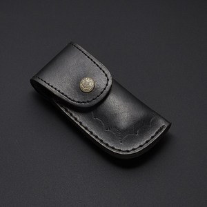 Damascus Pocket Knife Folding Knife with Resin Handle & <b>Leather</b> Sheath Custom Folding Knife Damascus Blade EDC Knife for Gift - Product Image 4