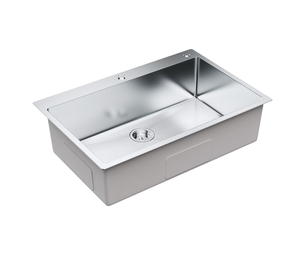 TRIHO THCSS-0065 Cuisine en acier inoxydable faite à la main 304 Matériau Bol unique Technologie silencieuse anti-rayures pour les cuisines modernes - Product Image 2