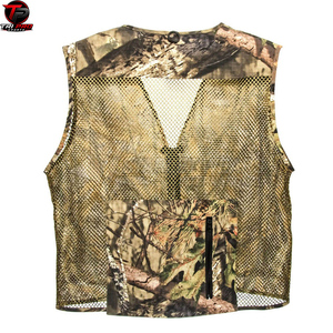 Men’s Multi Pocket Mesh Outdoor <b>Utility</b> <b>Vest</b> Lightweight Full Zip Breathable <b>Vest</b> for Hiking Fishing Camping Travel - Product Image 4