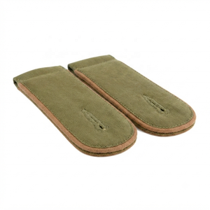 Hombreras Personalizadas para Uniforme de Servicio, Color Marrón Cobre con Ribete, Estilo Recon para Motocicleta - Product Image 2