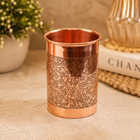 Ensemble cadeau de tasses à bière en cuivre Falah International, tasse à boire en cuivre martelé, gobelet réutilisable, écologique, vaisselle de bar, tasse en cuivre