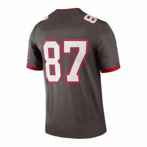 Maillot de baseball personnalisé en tissu solide, vêtements d'équipe sur mesure, haute qualité, respirant, protection UV, antibactérien, performance optimale - Product Image 4