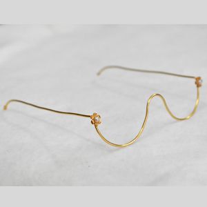 Handmade Brass Gold Plated Facelet eyewear Jewelry Set for Women Bridal Indian Necklace & Earrings Wholesale Manufacturer - Product Image 5