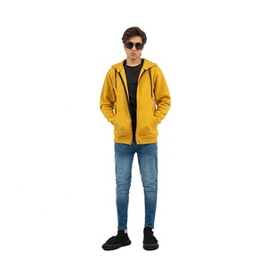 Sweat-shirt à capuche zippé intégral pour homme, en molleton de coton 430g, personnalisé pour l'hiver, style décontracté streetwear, veste d'entraînement, fournisseur d'usine OEM ODM - Product Image 2