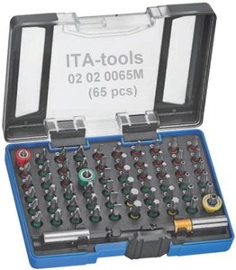 (1/4"H) x 65 pcs Color-ring <b>Bits</b> Set - Product Image 2