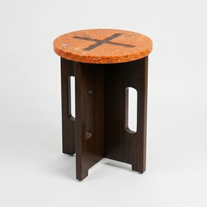 Recycled <b>Plastic</b> Modular Stackable Modern Minimalist <b>Stool</b>-Eco-Friendly Sustainable Living Room Furniture - Product Image 4