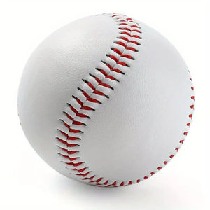 Pelota de Béisbol Profesional Oficial con Logotipo Personalizado, Material de PVC, para Deportes al Aire Libre para Adultos, Tamaño y Color Personalizables - Product Image 2