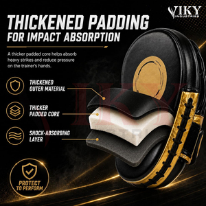 Guantes de Boxeo de Cuero PU Resistentes con Espuma Absorbente de Impactos para Entrenamiento de MMA, Muay Thai y Artes Marciales, Negros y Metálicos - Product Image 2