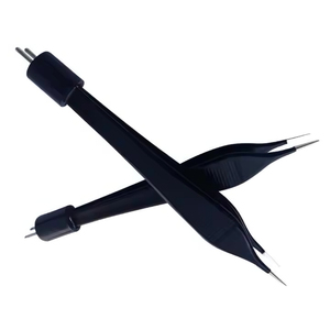 Pinces bipolaires micro-isolées antiadhésives, instrument chirurgical à pointe fine, outil de microchirurgie pour la neurochirurgie, l'ORL et l'ophtalmologie - Product Image 1