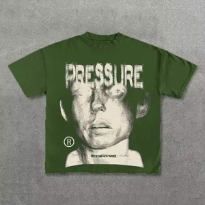 เสื้อยืดโอเวอร์ไซส์ผู้ชาย ผ้าสแปนเด็กซ์/โพลีเอสเตอร์ 220 GSM ซักแบบ Stone Washed โลโก้ปั๊มนูนด้านหน้า ระบายอากาศ แห้งเร็ว สีดำ - Product Image 6