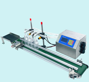 Máquina Llenadora Automática Pequeña para Leche, Jugos, Bebidas, Líquidos Aromatizantes y Aceites Esenciales con Línea de Llenado de Cuatro Cabezales y Cinta Transportadora - Product Image 5