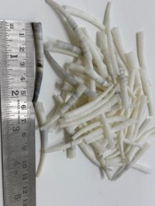 Natural Smooth White Dentalium <b>Shell</b> Beads Polished Tubular Craft Jewelry Making Supplies Bulk Wholesale - Product Image 2