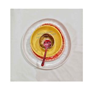 Plateau en résine fait main, durable, motif tourbillon aquatique, poli, moderne, luxueux, personnalisable, pour restaurant, bar, 10 pièces MOQ - Product Image 1