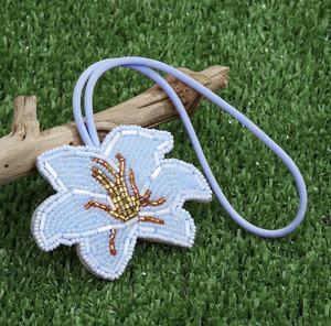 Porte-clés vintage faits à la main, couleur bleu étoile, avec strass, lettres de l'alphabet multicolores, breloques de poignet scintillantes - Product Image 2