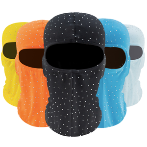 Cagoule noire taille unique entièrement ornée de strass, masque de ski tendance style rappeur Yeat Sheisty, cagoule bling-bling - Product Image 1
