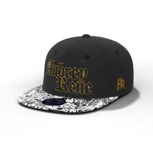 Gorra Snapback Deportiva de 6 Paneles con Visera Negra Estampada y Bordado 3D Personalizado de Alta Calidad, Novedad Top One - Product Image 1