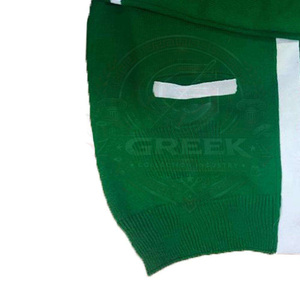 Suéter cárdigan personalizado para hermandades y fraternidades, cuello en V, tejido acrílico, suéteres para mujer, universidades griegas, colegios, verde varsity - Product Image 6