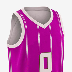 Camiseta de Baloncesto Personalizada sin Mangas, Camiseta Deportiva con Rayas, Uniforme de Equipo, Nombre y Número Personalizados, Ropa Deportiva al por Mayor - Product Image 5