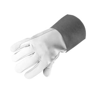 Gants de Soudure de Sécurité Premium pour Soudage TIG/MIG et Laser, Doublure en Coton Doux, Résistance à la Chaleur, Protection des Mains et des Bras en Cuir de Vachette Grainé - Product Image 3