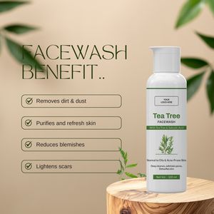 Nettoyant Visage Nettoyage Profond Traitement Anti-Acné Contrôle du Sébum pour Femmes Marque Privée White Label OEM - Product Image 2