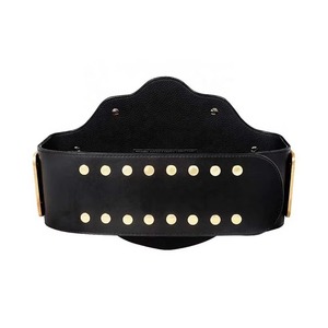 Custom Adult Leather Display Belt Wrestling Style Metal Plate Adjustable Waist Collectible Accessory - Product Image 5