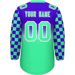 Nuevo Diseño Personalizado de Camisetas de Hockey sobre Hielo para Hombre, Venta al Por Mayor, MOQ Bajo, Alta Calidad, Malla Transpirable, Ropa Deportiva, Nombres de Equipo y Tallas Personalizables - Product Image 3