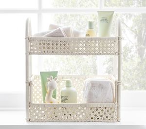 Adorable Mini Rattan Wall Shelf, Handcrafted from Natural Materials, Ideal for Kids Room Decoration, Made in Vietnam - Product Image 3