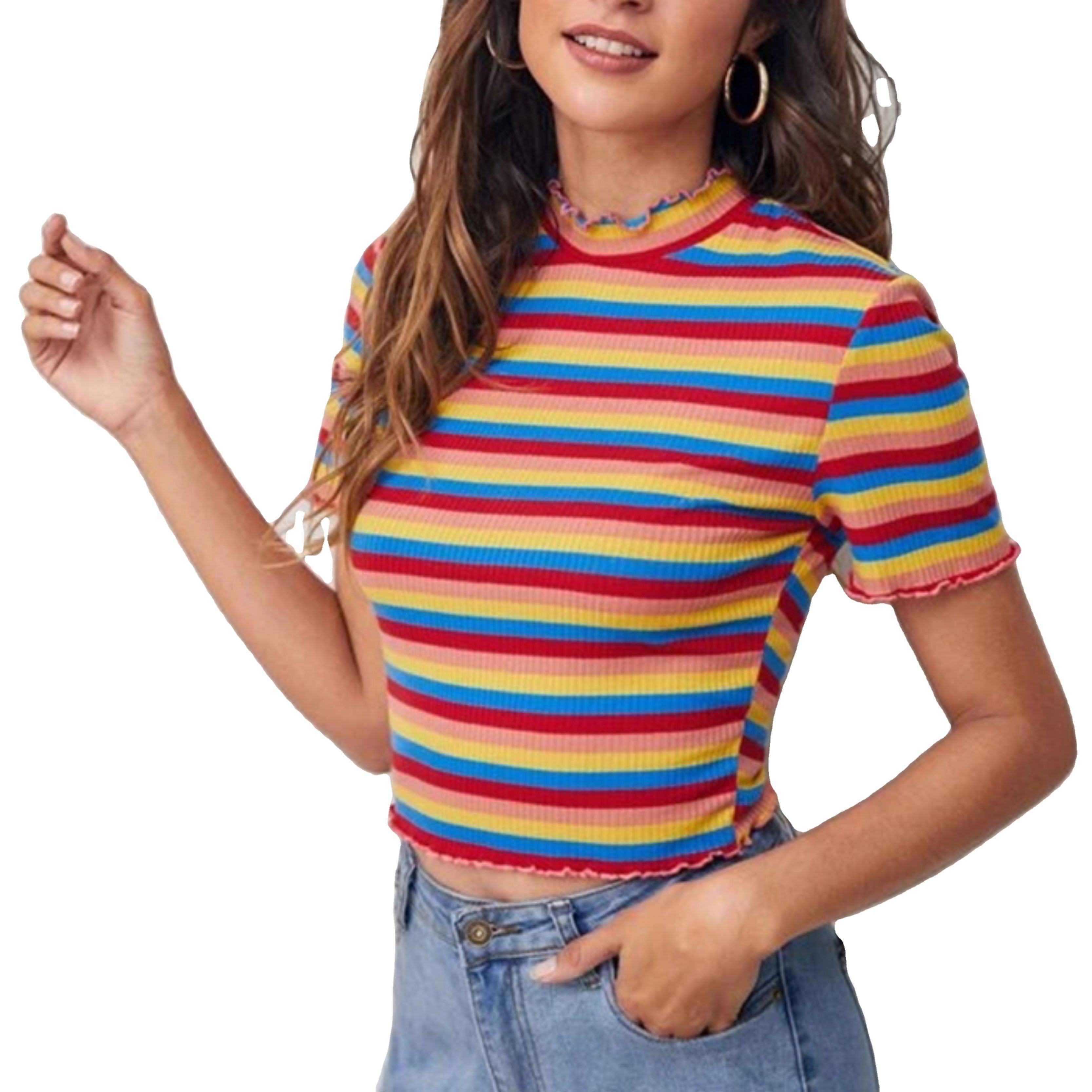 Custom Print Round Neck Sublimation Gym Sports Yoga Workout Loose Quick Dry T Shirt Women 