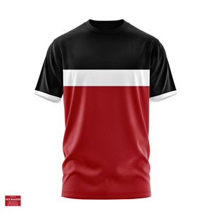 Camiseta de Hombre al por Mayor, Nueva, de Fábrica, Estilo Vintage, Cuello Redondo, Manga Corta, Personalizada, 100% Algodón/Poliéster - Product Image 3