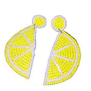 ต่างหูปักลูกปัดทำด้วยมือต่างหูลูกปัดหลายแบบตามสั่งสำหรับผู้หญิงเครื่องประดับสำหรับงานปาร์ตี้ในราคาที่ดีที่สุดต่างหูลูกปัด - Product Image 1