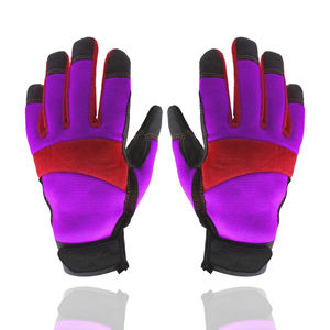 Guantes de Mecánico de Cuero Ligeros y Duraderos, Transpirables, Protección Industrial para las Manos, Guantes de Seguridad de Alto Rendimiento para el Trabajo - Product Image 5